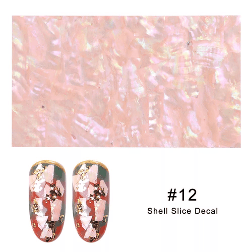 Abalone #12 - Ongles Elaine Lemay 