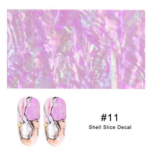 Abalone #11 - Ongles Elaine Lemay 