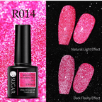 Vernis gel reflective fluorescent URR - Ongles Elaine Lemay 