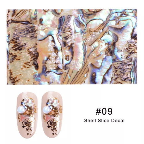 Abalone #09 - Ongles Elaine Lemay 