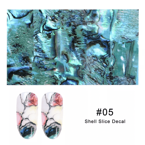 Abalone #05 - Ongles Elaine Lemay 
