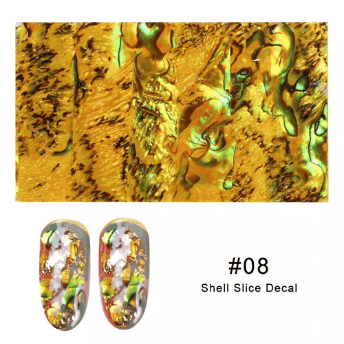 Abalone #08 - Ongles Elaine Lemay 