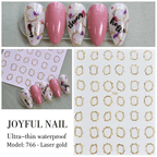 Collant #766 or holo - Ongles Elaine Lemay 