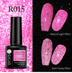Vernis gel reflective fluorescent URR - Ongles Elaine Lemay 