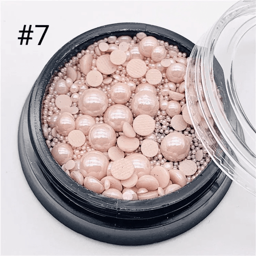 Boîtier de perles #7 - Ongles Elaine Lemay 