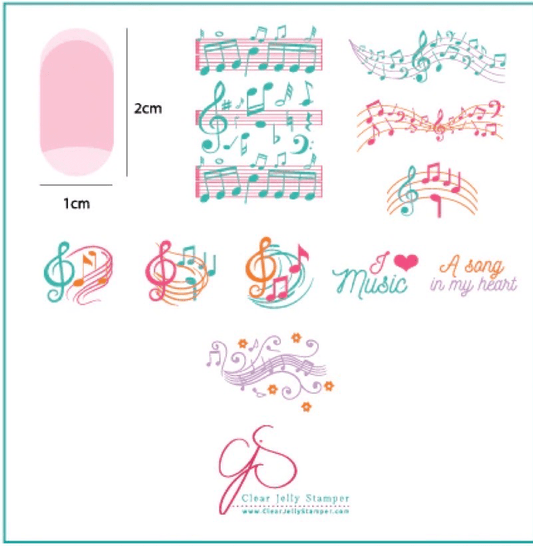 CJS-122 Musical score