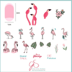 CJS-93 Lil Flamingo - Ongles Elaine Lemay 
