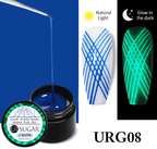 Spider gel glow in the dark - Ongles Elaine Lemay 