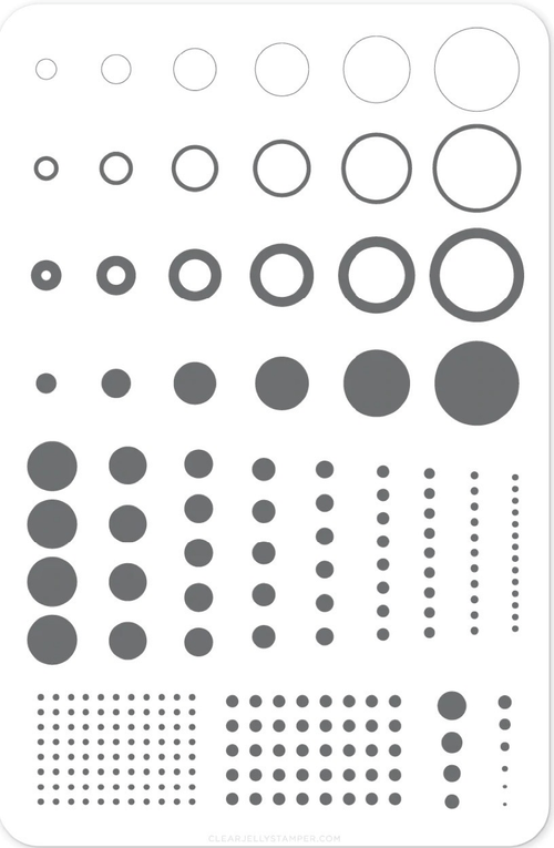 CJS-53 Circles - Ongles Elaine Lemay 