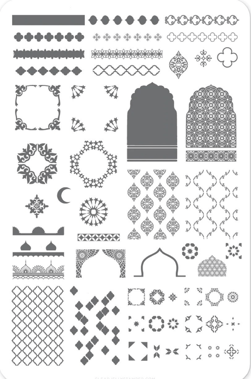 CJS-LC-26 Moorish Motifs (Maroc & Espagne) - Ongles Elaine Lemay 