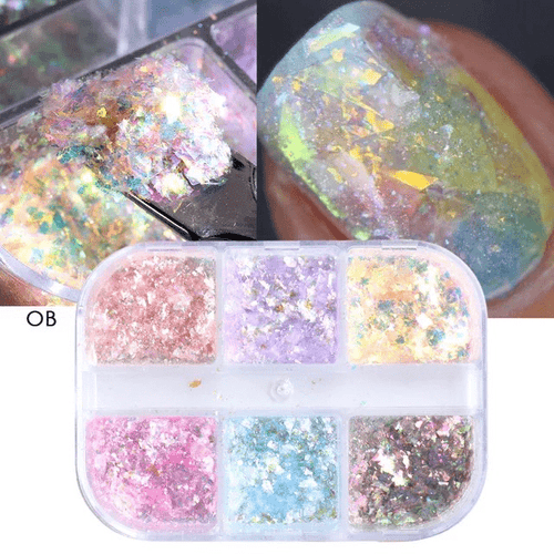 Kit opalites - Ongles Elaine Lemay 