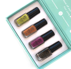 Kit vernis stamping Harvest (4 couleurs) - Ongles Elaine Lemay 