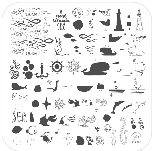 CJS-207 I Need vitamin Sea - Ongles Elaine Lemay 