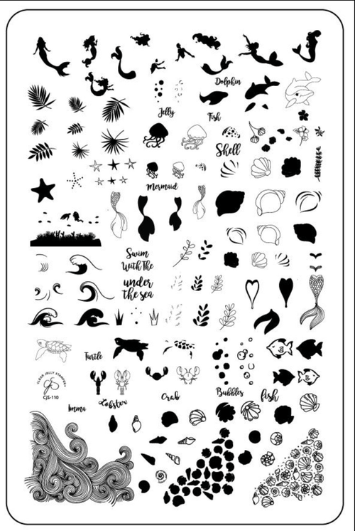 CJS-110 Underwater Adventures - Ongles Elaine Lemay 