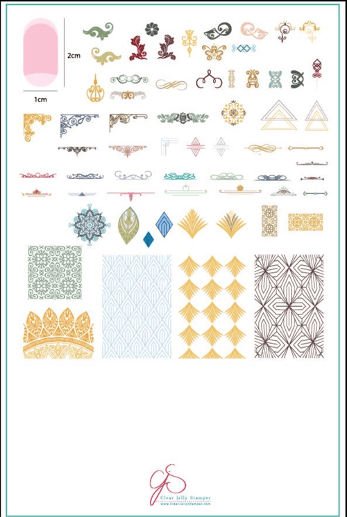 CJS-101 Delicate Deco - Ongles Elaine Lemay 