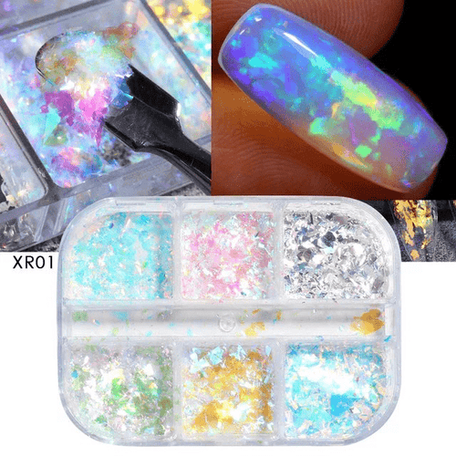 Kit opalites - Ongles Elaine Lemay 