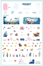 CJS-LC-88 Sunken Treasure - Ongles Elaine Lemay 
