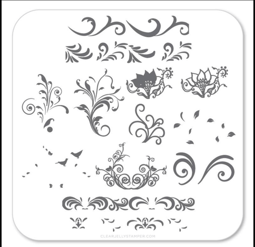 CJS-49 Petit Swirls - Ongles Elaine Lemay 