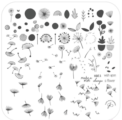 CJS-155 Wish Upon a Flower - Ongles Elaine Lemay 