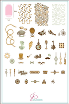 CJS-LC-46 Vintage Steampunk - Ongles Elaine Lemay 