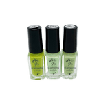 Green Tea trio - Ongles Elaine Lemay 