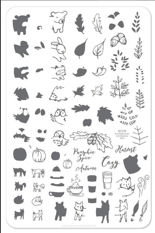 CJS-LC-25 Pumpkin Spice - Ongles Elaine Lemay 