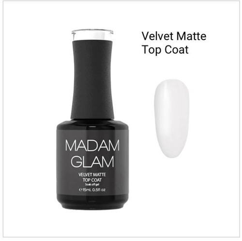 Velvet Matte Top Coat - Ongles Elaine Lemay 