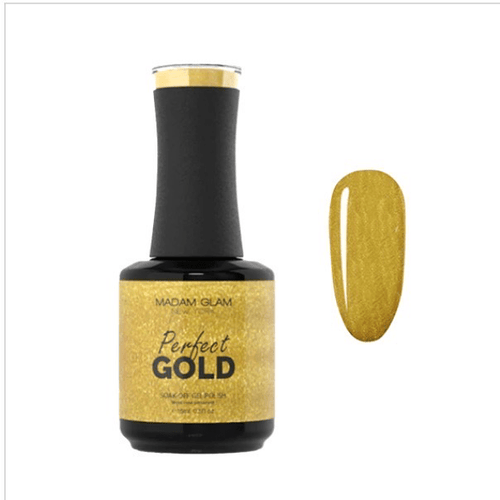Perfect Gold - Ongles Elaine Lemay 