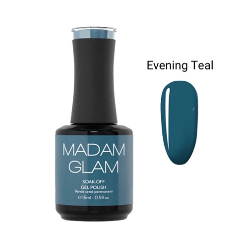 Evening Teal - Ongles Elaine Lemay 