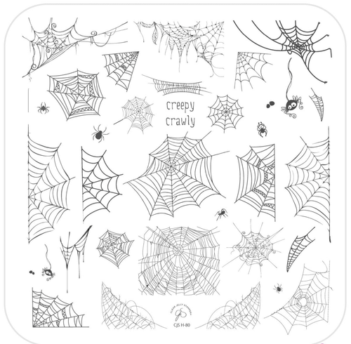 CJS-H-80 Creepy Crawly - Ongles Elaine Lemay 