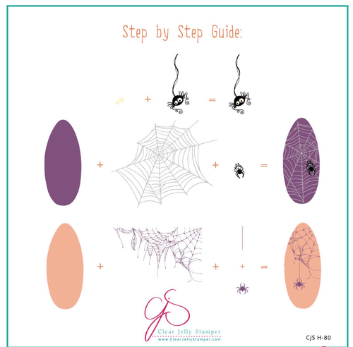 CJS-H-80 Creepy Crawly - Ongles Elaine Lemay 