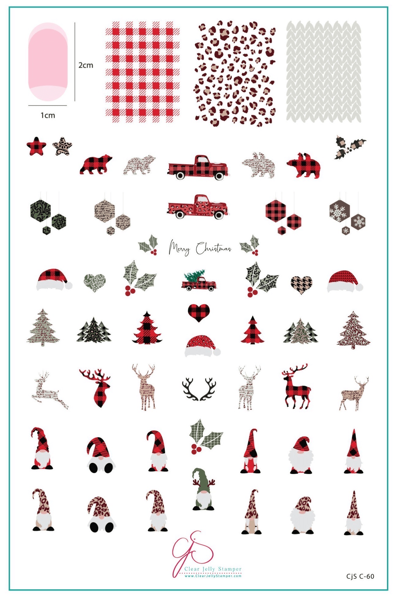 CJS-C-60 Patterned Holidays