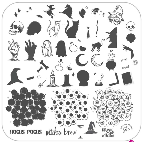 CJS-H-56 Witches Brew - Ongles Elaine Lemay 