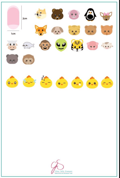 CJS-84 Critter emOH-GEE - Ongles Elaine Lemay 