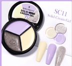 Solid cream gel 3 couleurs #11 - Ongles Elaine Lemay 