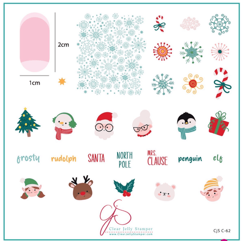 CJS-C-62 Cast of Christmas Cuties - Ongles Elaine Lemay 