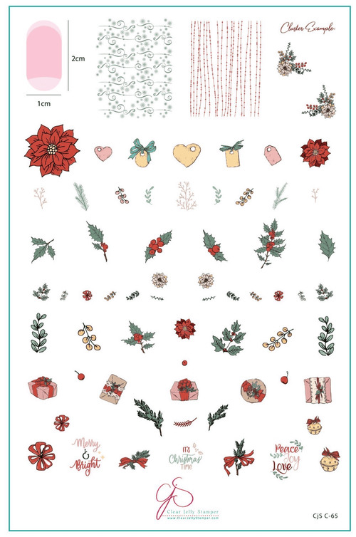 CJS-C-65 Christmas Gifts &Greens - Ongles Elaine Lemay 