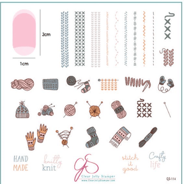 CJS-114 Crafty Life - Ongles Elaine Lemay 