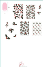 CJS-C-45 Holly Jolly - Ongles Elaine Lemay 