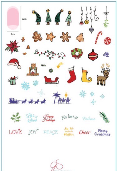 CJS-C-10 Under the Mistletoe - Ongles Elaine Lemay 