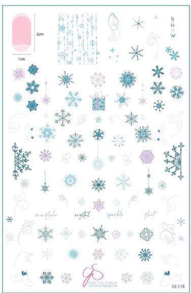 CJS-C-70 Swirling on ice - Ongles Elaine Lemay 