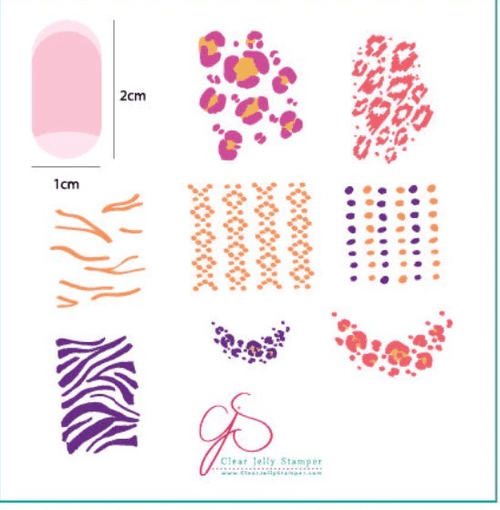 CJS-LC-05 Perfect Print Chrissie Pearce - Ongles Elaine Lemay 