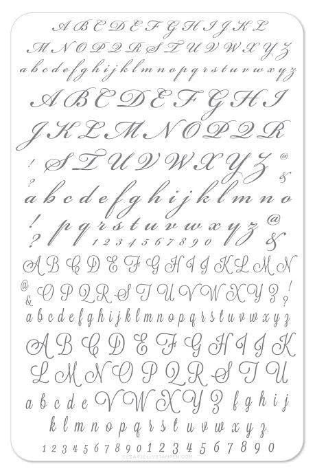 Alphabet Script CJS-41
