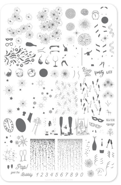 CJS-H-48 Pop the Bubbly - Ongles Elaine Lemay 