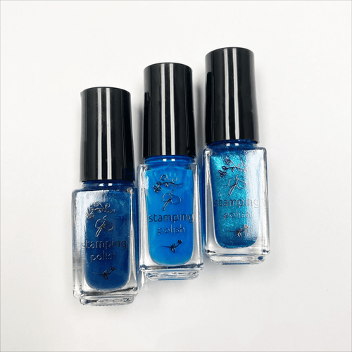 Kit Peacock (3 couleurs) - Ongles Elaine Lemay 