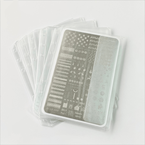Feuilles de remplacement pour album nouveau modèle - Ongles Elaine Lemay 