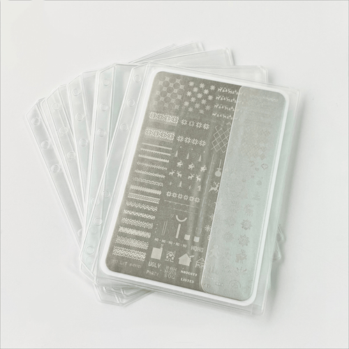 Feuilles de remplacement pour album nouveau modèle - Ongles Elaine Lemay 