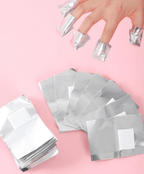 Aluminium pour fonte de vernis gel pqt de 100 - Ongles Elaine Lemay