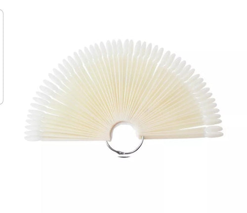 Bâton demo oval pqt 50 naturelle - Ongles Elaine Lemay