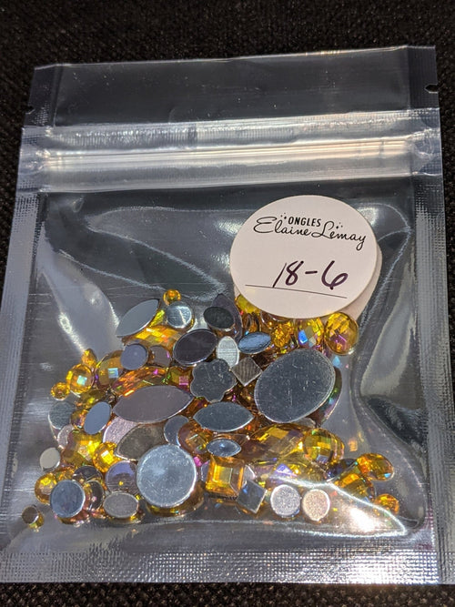 Bijoux mix 18-6 - Ongles Elaine Lemay